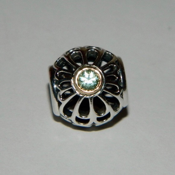Authentic Pandora Vintage Allure 14k 925 Charm - Picture 3 of 4